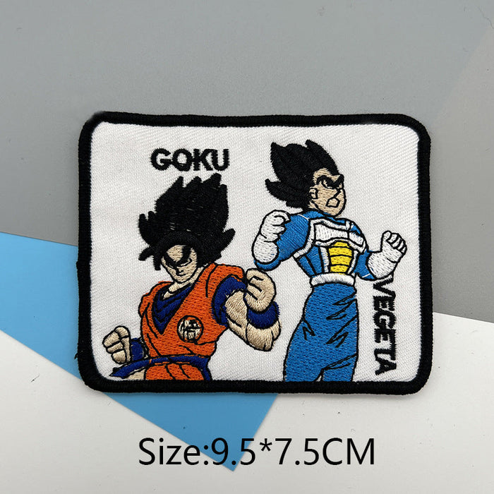 Saiyan Saga 'Goku and Vegeta | Strong' Embroidered Patch