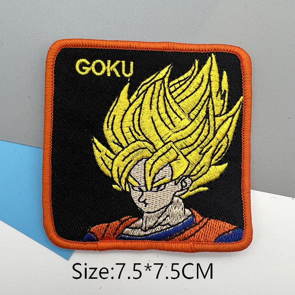 Saiyan Saga 'Goku | Serious' Embroidered Patch