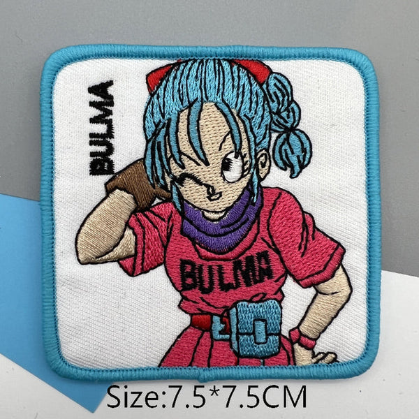 Saiyan Saga 'Bulma | Shy' Embroidered Patch