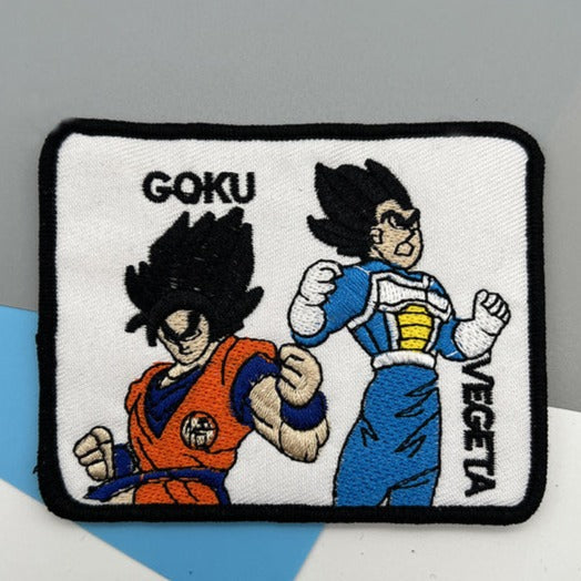 Saiyan Saga 'Goku and Vegeta | Strong' Embroidered Patch