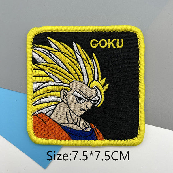 Saiyan Saga 'Goku | Mad' Embroidered Patch