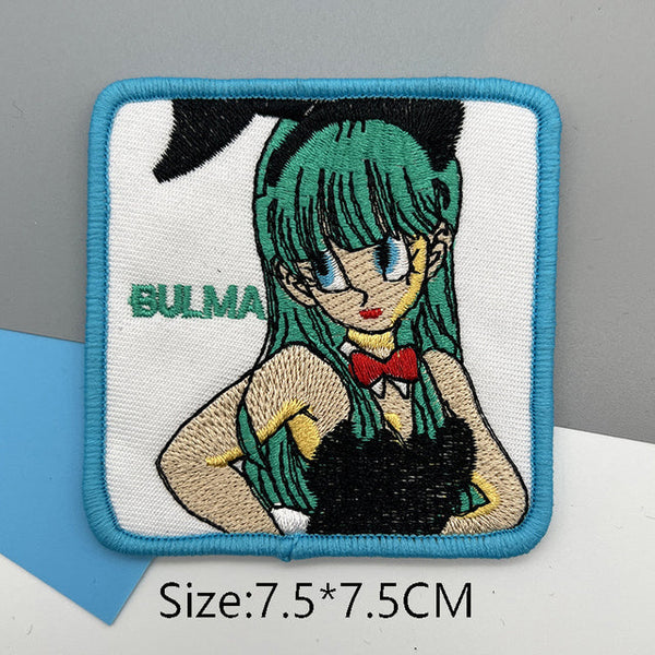 Saiyan Saga 'Bulma | Sexy Bunny' Embroidered Patch