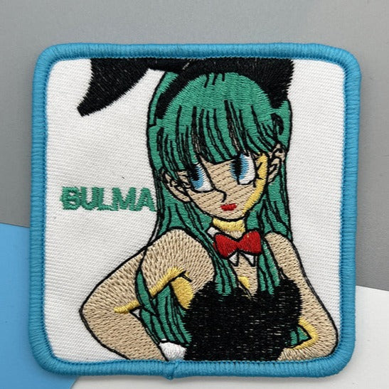 Saiyan Saga 'Bulma | Sexy Bunny' Embroidered Patch