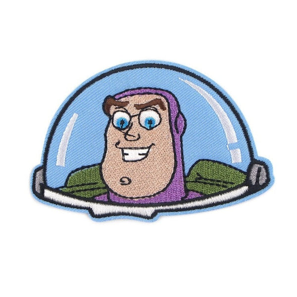 Andy's Room 'Buzz Lightyear | Space Ranger Helmet' Embroidered Patch