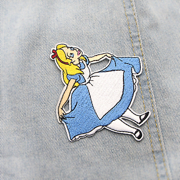 Down the Rabbit Hole 'Alice | Polite' Embroidered Patch