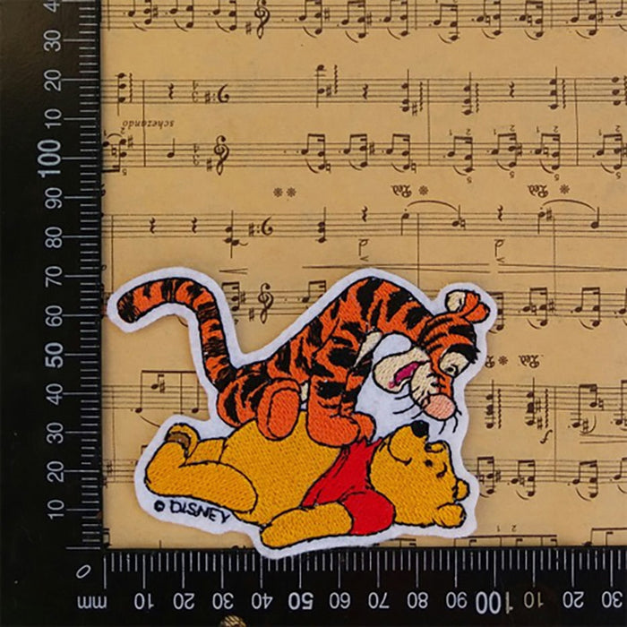 Christopher Robin 'Tigger Pouncing Pooh' Embroidered Patch