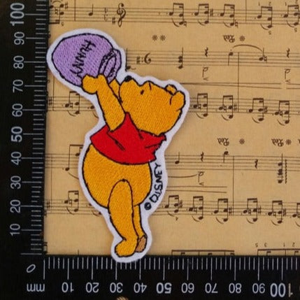 Christopher Robin 'Lifting Hunny Jar 1.0' Embroidered Patch