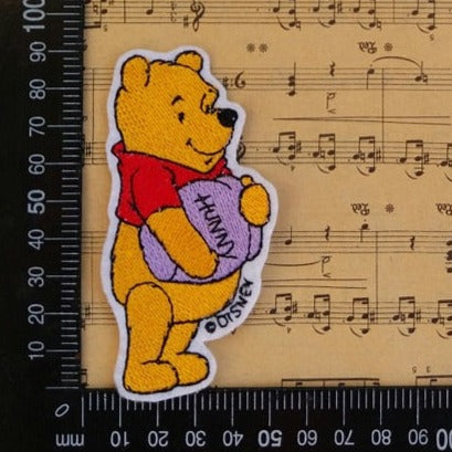 Christopher Robin 'Holding Hunny Jar' Embroidered Patch