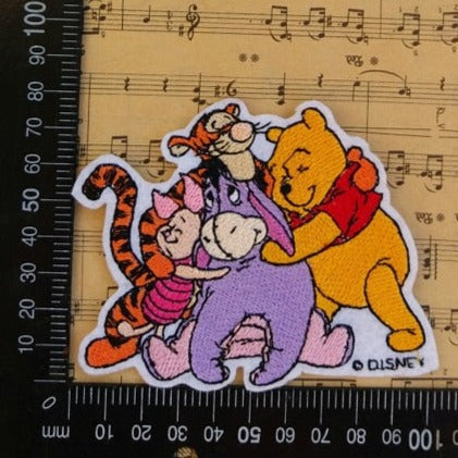 Christopher Robin 'Pooh & Friends | Group Hug' Embroidered Patch