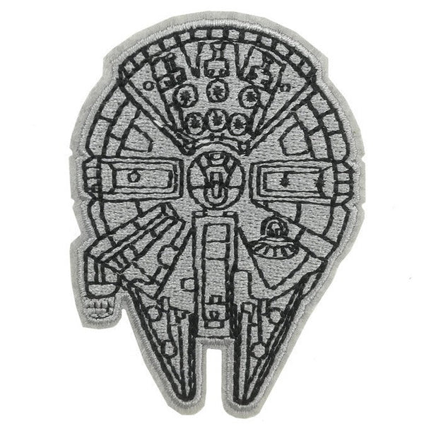 Empire and Rebellion 'Millennium Falcon' Embroidered Patch