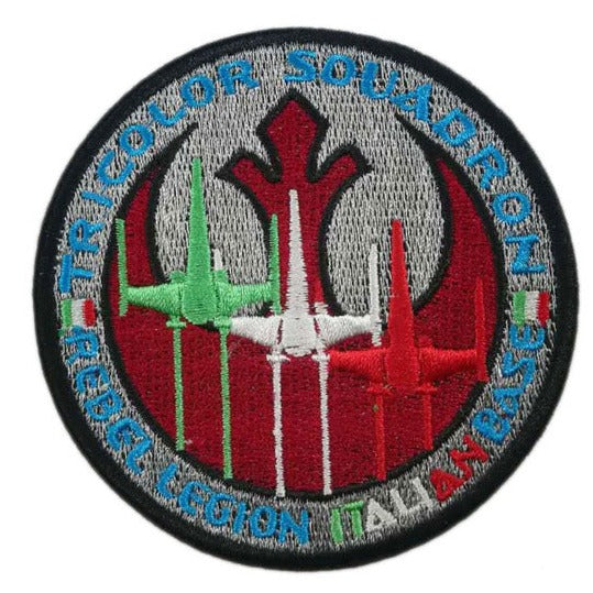 Empire and Rebellion 'Tricolor Squadron | Italian Base' Embroidered Patch