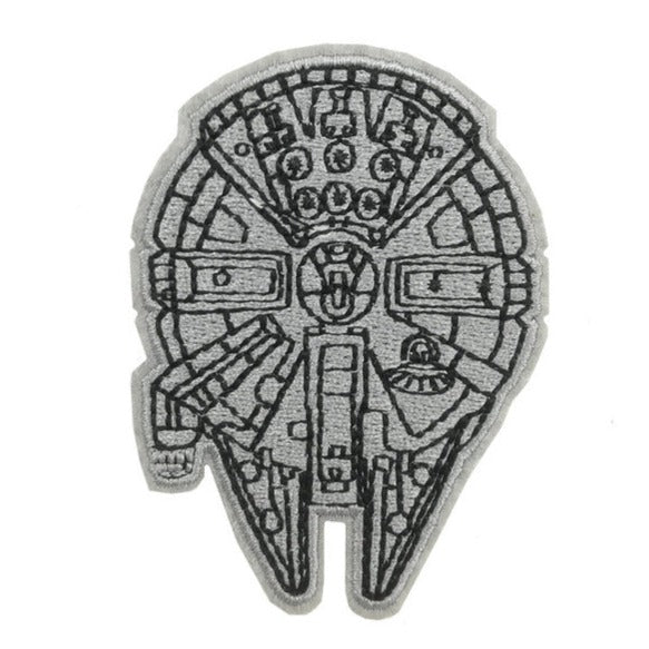 Empire and Rebellion 'Millennium Falcon' Embroidered Patch