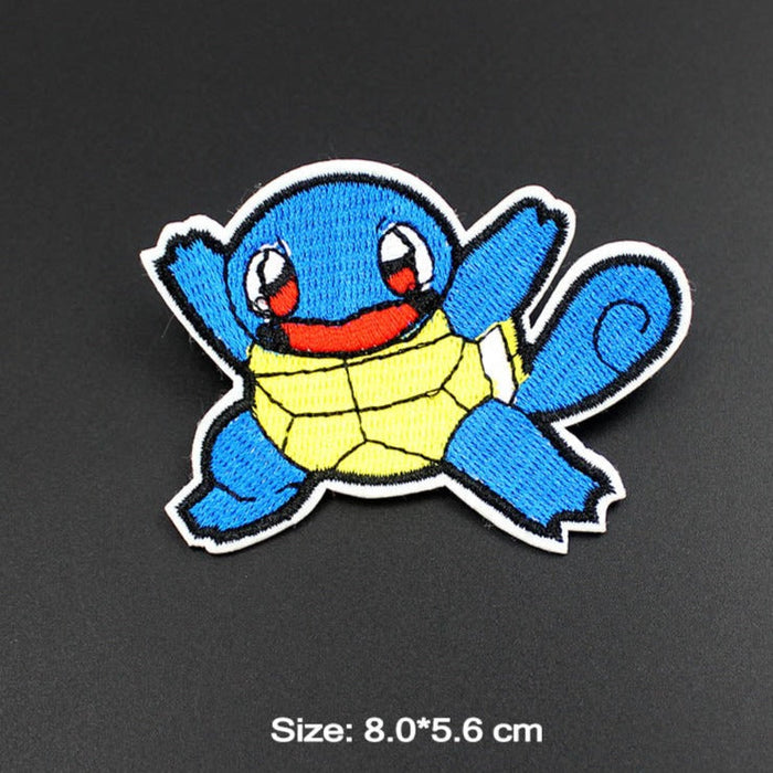 Pocket Monster 'Squirtle | Happy' Embroidered Patch