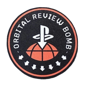 Helldivers 'Orbital Review Bomb' Embroidered Velcro Patch