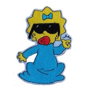 The Simpsons 'Maggie | Wearing Sunglasses' Embroidered Patch