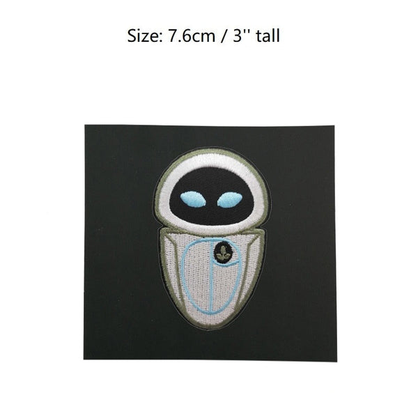 WALL-E 'Eve | Robot' Embroidered Velcro Patch