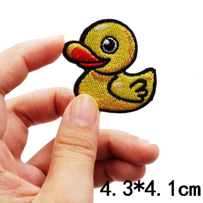 Cute 'Yellow Duck' Embroidered Patch