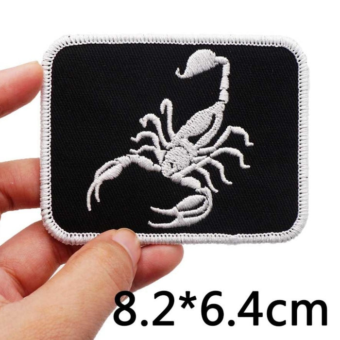 Scorpion 'Square' Embroidered Patch