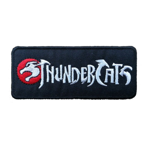 ThunderCats 2" 'Font Logo' Embroidered Patch Set