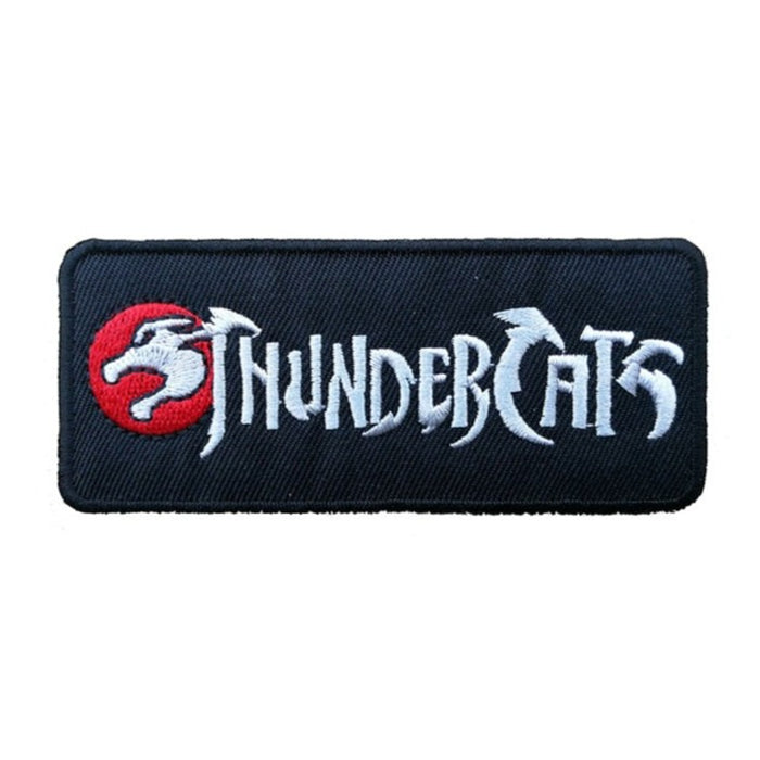 ThunderCats 2" 'Font Logo' Embroidered Patch Set