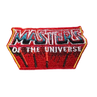 Masters of the Universe 3" 'Logo' Embroidered Patch Set