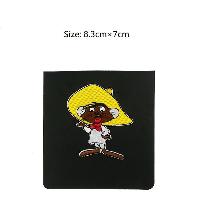 Looney Tunes 'Speedy Gonzales' Embroidered Velcro Patch