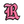 Load image into Gallery viewer, Gothic Font &#39;Letter R | Pink&#39; Embroidered Patch
