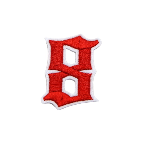 Gothic Number 'Eight' Embroidered Patch