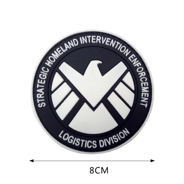 Agents of Shield 'Logistics Division' PVC Rubber Velcro Patch