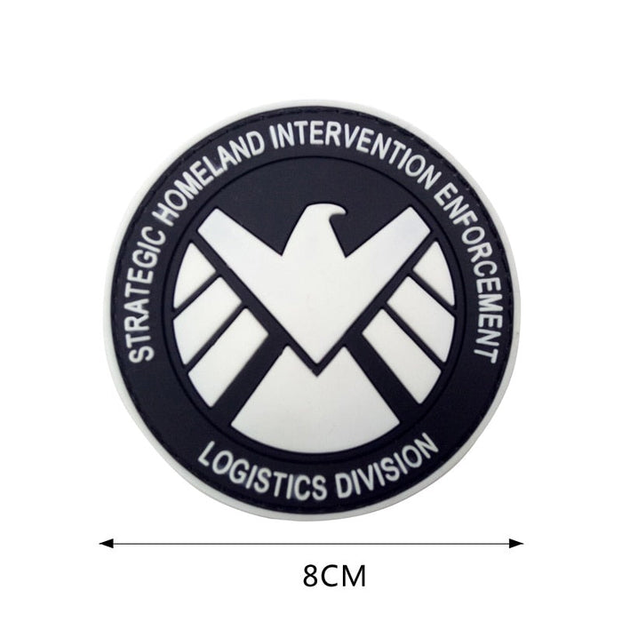 Agents of Shield 'Logistics Division' PVC Rubber Velcro Patch