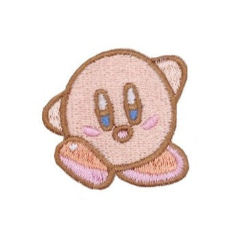 Cute 'Kirby | Walking' Embroidered Patch