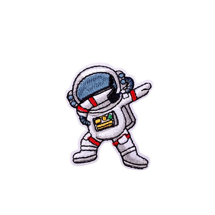 Astronaut 'Dabbing' Embroidered Patch