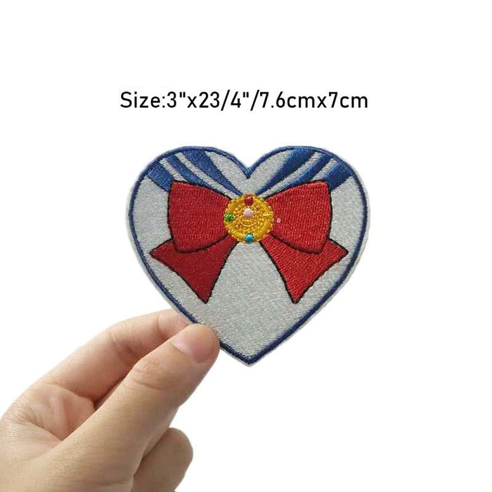 Sailor Moon 'Transformation Brooch Ribbon' Embroidered Patch
