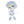 Load image into Gallery viewer, Sailor Moon &#39;Sailor Mercury | Winking&#39; Embroidered Patch
