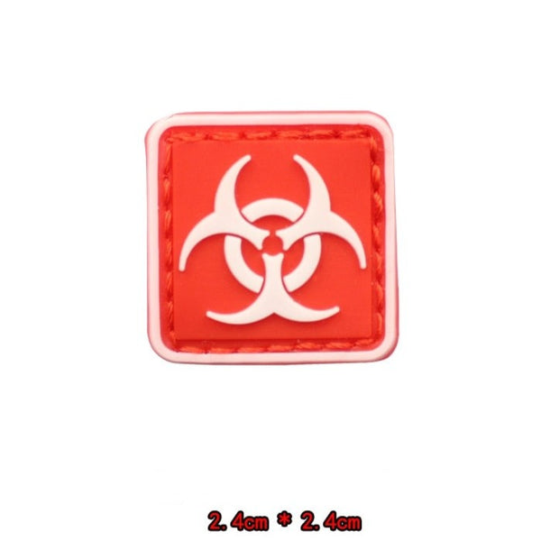 Resident Evil 'Biohazard Symbol | Mini' PVC Rubber Velcro Patch