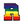 Load image into Gallery viewer, Rainbow Chenille &#39;Letter R&#39; Embroidered Patch
