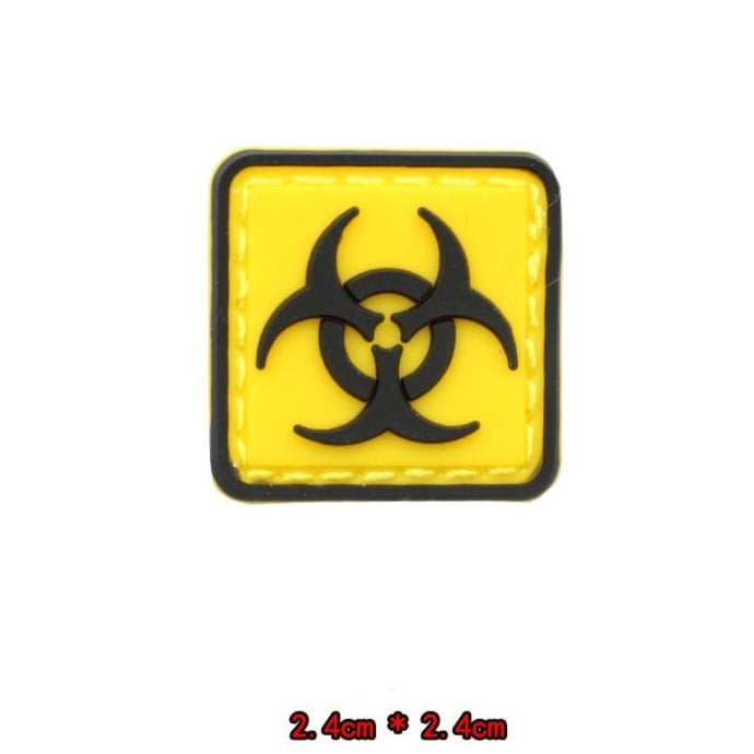 Resident Evil 'Biohazard Symbol | Mini' PVC Rubber Velcro Patch