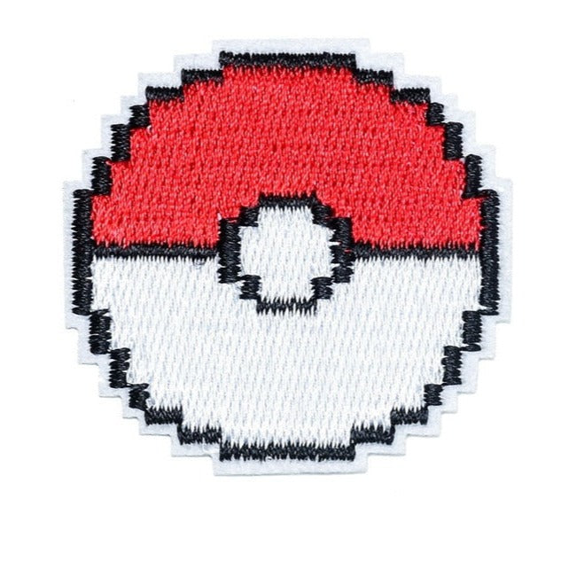Pokemon 'Pokeball | Pixel | 2.0' Embroidered Patch