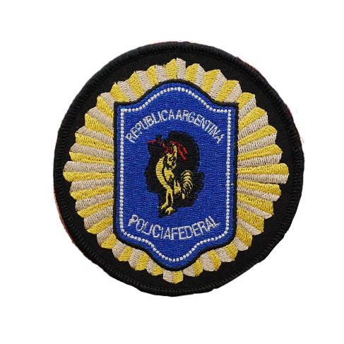 Emblem 'Argentina Federal Police' Embroidered Patch