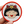 Load image into Gallery viewer, Chibi Maruko-chan &#39;Momoko Sakura | Happy | Round&#39; Embroidered Velcro Patch
