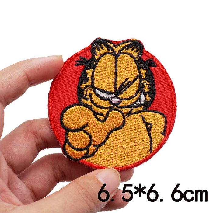 Garfield 'Pointing' Embroidered Patch — Little Patch Co