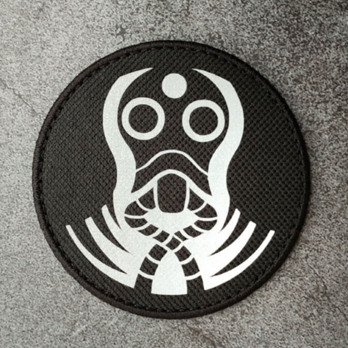SCP Logo 'Mole Rats | Reflective | 1.0' Embroidered Velcro Patch