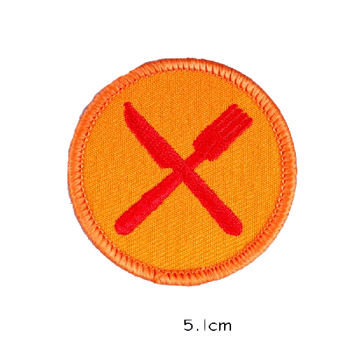 Boy Scout Badge 'Tableware' Embroidered Patch