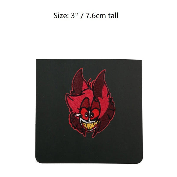 Hazbin Hotel 'Alastor | Head' Embroidered Patch