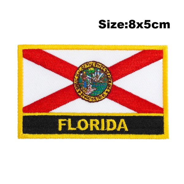 Florida Flag Embroidered Patch