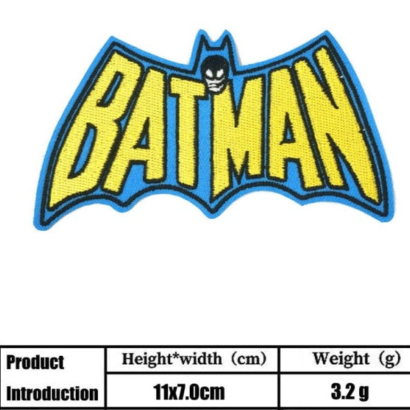 Batman 'Logo' Embroidered Patch