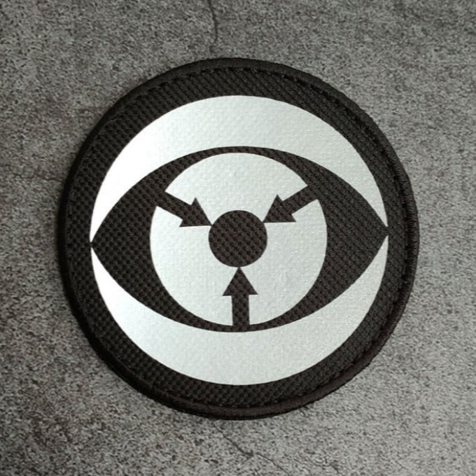 SCP Logo 'See No Evil | Reflective | 1.0' Embroidered Velcro Patch