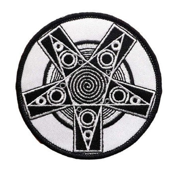 Pentagram Symbol 'Spiral' Embroidered Patch