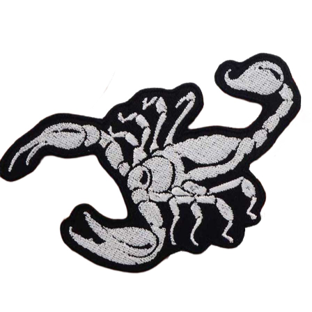 Scorpion Embroidered Patch