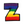 Load image into Gallery viewer, Rainbow Chenille &#39;Letter Z&#39; Embroidered Patch
